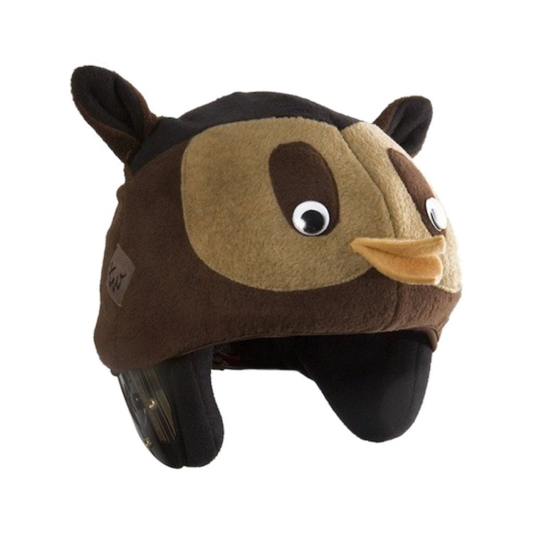 Tail Wags helmet covers can help your child stay warm and look cool. 