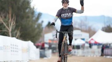 James Wagner took home a title on Wednesday. 2018 Cyclocross National Championships. © A. Yee / Cyclocross Magazine