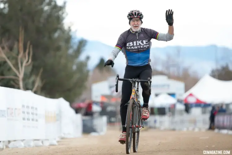 James Wagner took home a title on Wednesday. 2018 Cyclocross National Championships. © A. Yee / Cyclocross Magazine