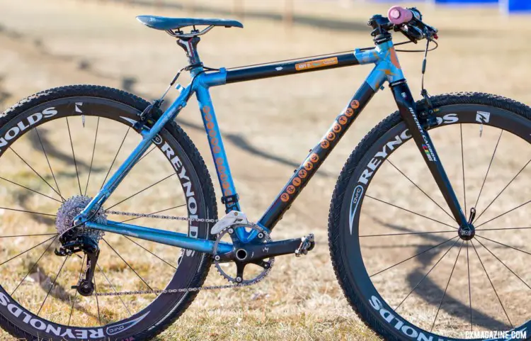 Haydn Hludzinski's / Amy Dombroski's Primus Mootry cyclocross bike. 2018 Cyclocross National Championships. © A. Yee / Cyclocross Magazine
