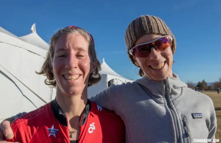 Monica Lloyd and her sister Rachel have both experienced cyclocross success. Masters 40-44. 2018 Cyclocross National Championships. © A. Yee / Cyclocross Magazine