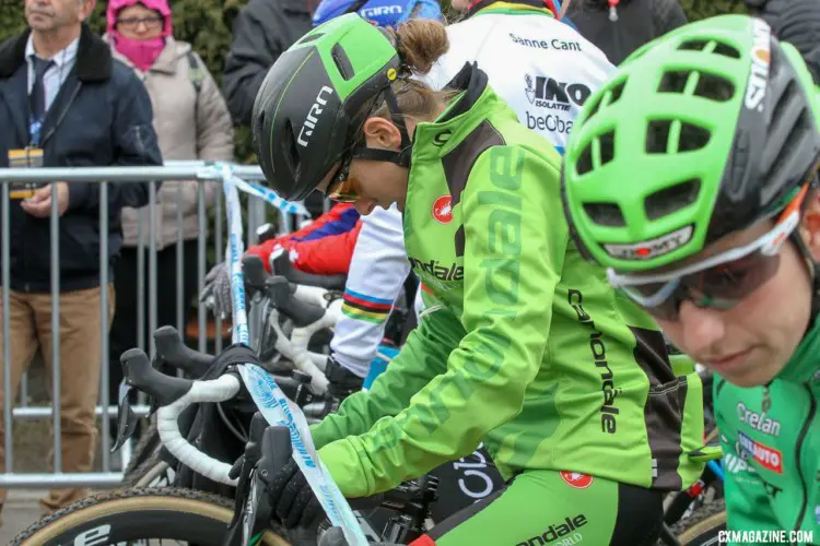 Keough looking to put her disappointing 2018 Nationals ride in Reno behind her at the Nommay UCI Cyclocross World Cup, cementing her top three overall standings. - Elite Women. © B. Hazen / Cyclocross Magazine