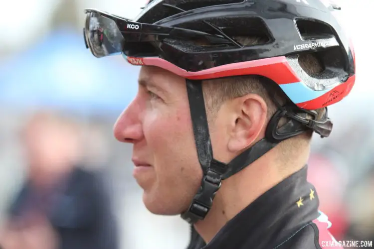 Jeremy Powers came to Reno looking to return to the front of U.S. cyclocross. 2018 Reno Cyclocross Nationals, Sunday. © D. Mable / Cyclocross Magazine