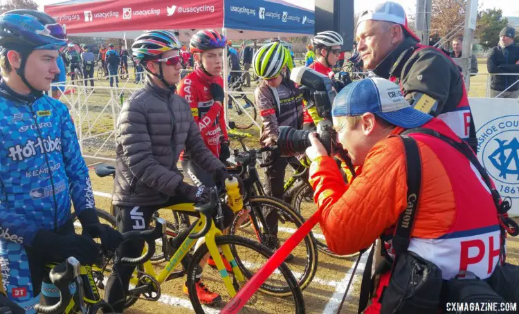 Keep your eye out for official photographer vests. © Cyclocross Magazine