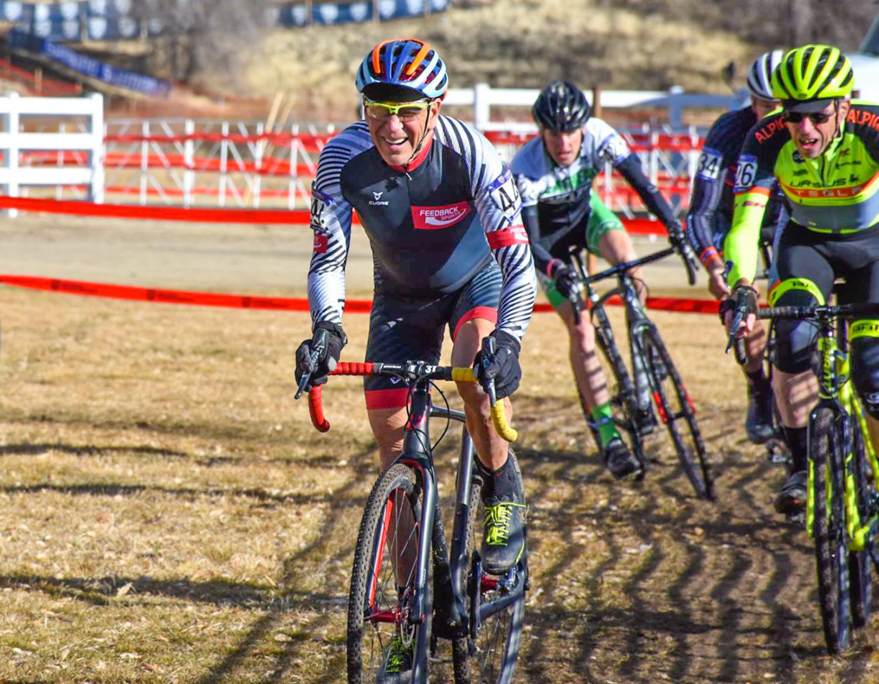 Taking time for rest has helped Waldman feel stronger when he does race. 2018 Reno Cyclocross Nationals. photo: courtesy