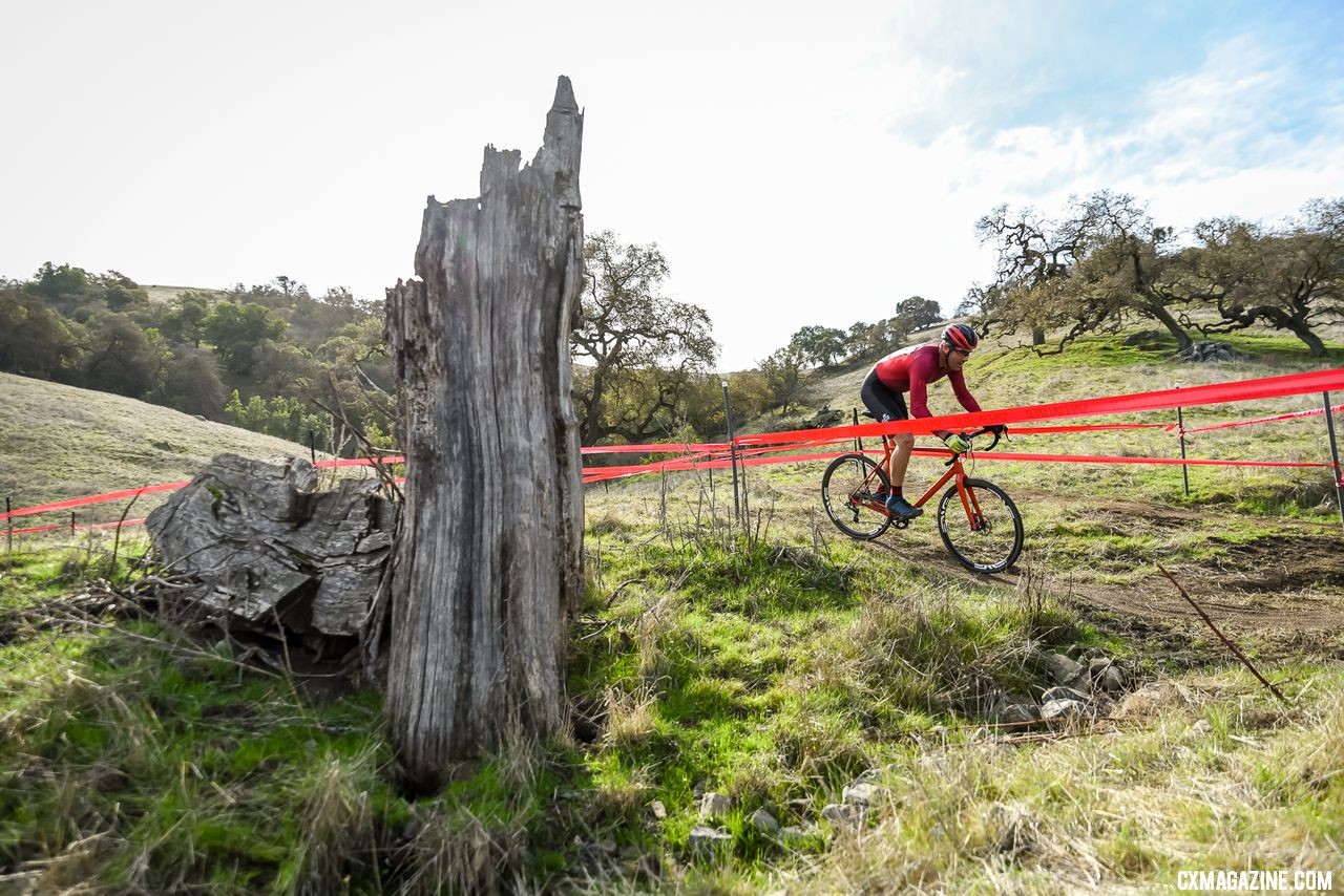 Justin Robinson raced to a Masters 35-44 District Championship. © J. Vander Stucken