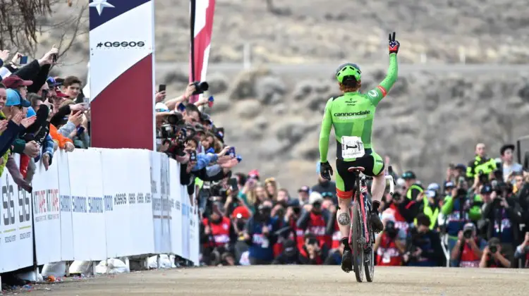 Hyde doubles down with his second National Championship in a row. Elite Men, 2018 Cyclocross National Championships. © J. Vander Stucken / Cyclocross Magazine