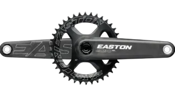 Easton's gram-shaving, power meter-ready modular EC90 SL Crankset.