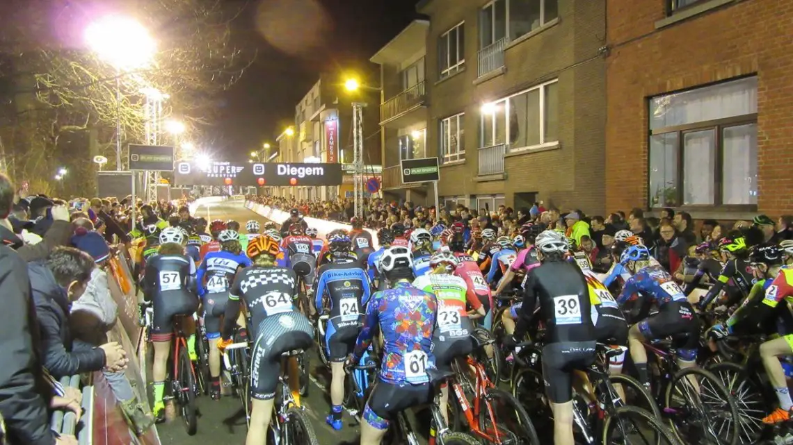 Diegem is a very unique race, even among the Kerstperiode contests. © Steven De Poorter