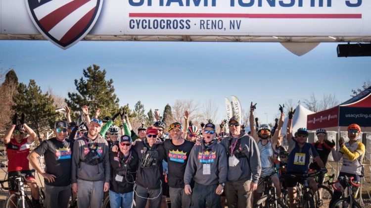 2018 Reno Cyclocross Nationals Operations Team: Darron Sturgeon, John Ward, Ron Patch, Bill Marshall, Coby Rowe, John Kennedy, Brian Armon. photo: courtesy