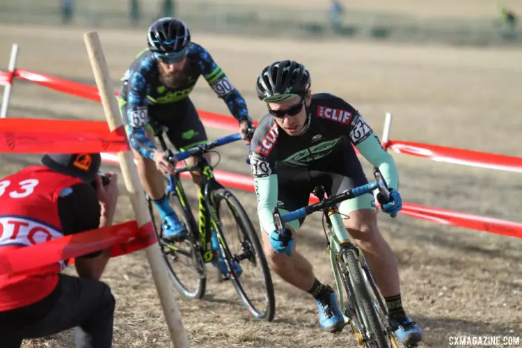 Max Judelson was one of the strong riders in the field. Men's Singlespeed. 2018 Cyclocross National Championships. © D. Mable/ Cyclocross Magazine