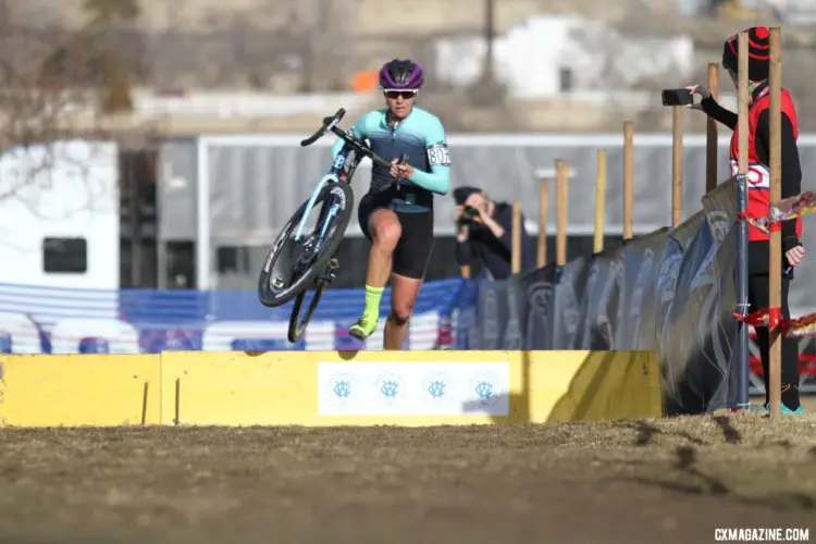 Will we see Meredith Miller racing high-level singlespeed again soon? Singlespeed Women. 2018 Cyclocross National Championships. © D. Mable/ Cyclocross Magazine