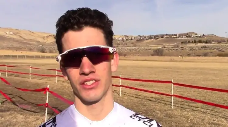 Ben Gomez Villafane 2018 Cyclocross Nationals interview