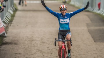 Helen Wyman won her tenth national championship over the weekend. © Andy Whitehouse / Cyclocross Magazine