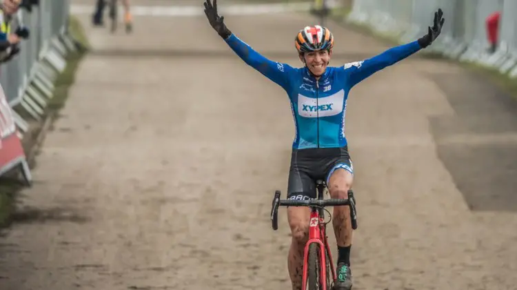 Helen Wyman won her tenth national championship over the weekend. © Andy Whitehouse / Cyclocross Magazine