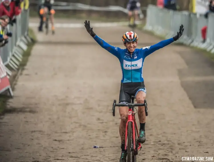 Helen Wyman won her tenth national championship over the weekend. © Andy Whitehouse / Cyclocross Magazine