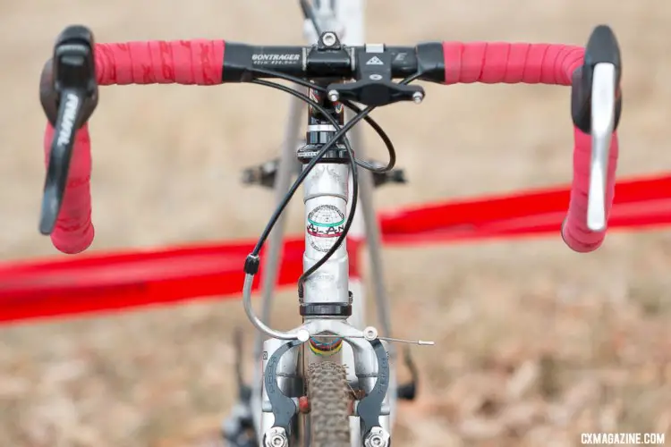 It's a radio station that doesn't descriminate between hits from the 80s, 90s, 2000s and today. Pete Dahlstrand’s Masters 80-84 winning 1986 Alan cyclocross bike. 2018 Cyclocross National Championships. © A. Yee / Cyclocross Magazine