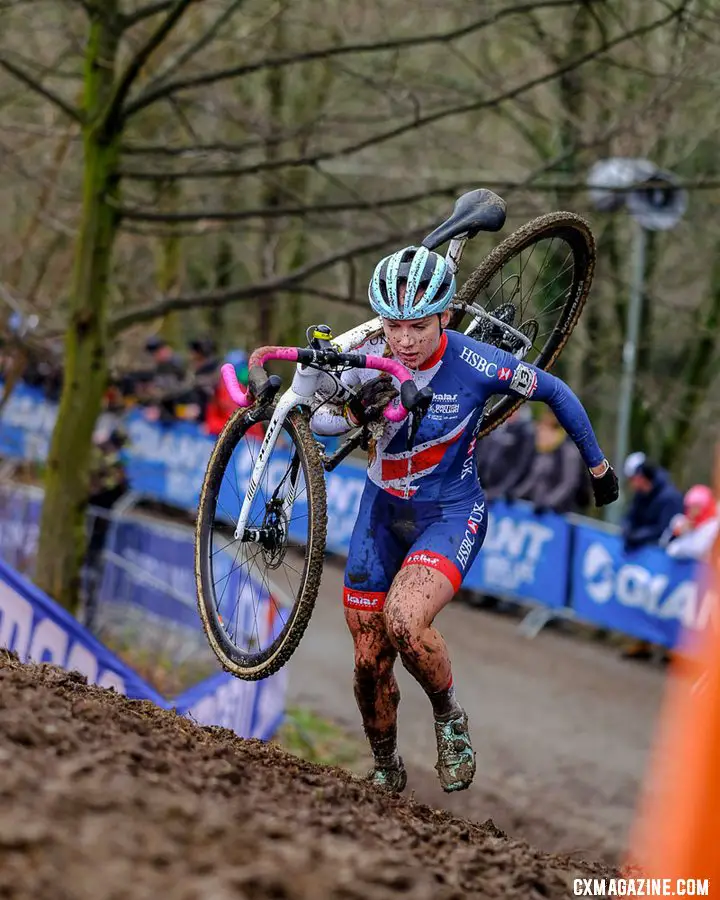 U23 Women. 2018 UCI Cyclocross World Championships, Valkenburg-Limburg, The Netherlands. © Gavin Gould / Cyclocross Magazine