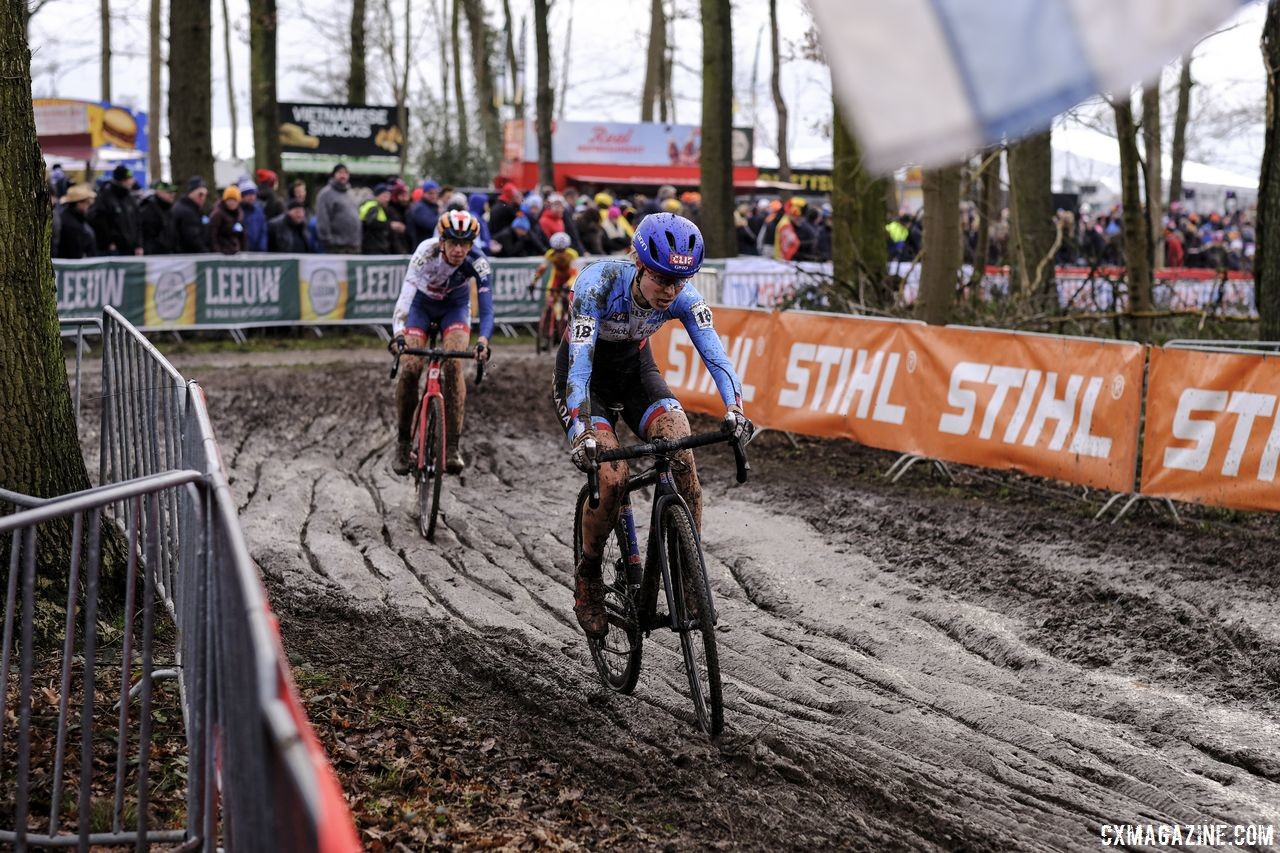 Maghalie Rochette is now in Europe for the rest of the season. 2018 Cyclocross World Championships, Valkenburg-Limburg. © Gavin Gould / Cyclocross Magazine