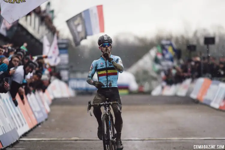 Eli Iserbyt, U23 Men. 2018 UCI Cyclocross World Championships, Valkenburg-Limburg, The Netherlands. © Cyclephotos / Cyclocross Magazine