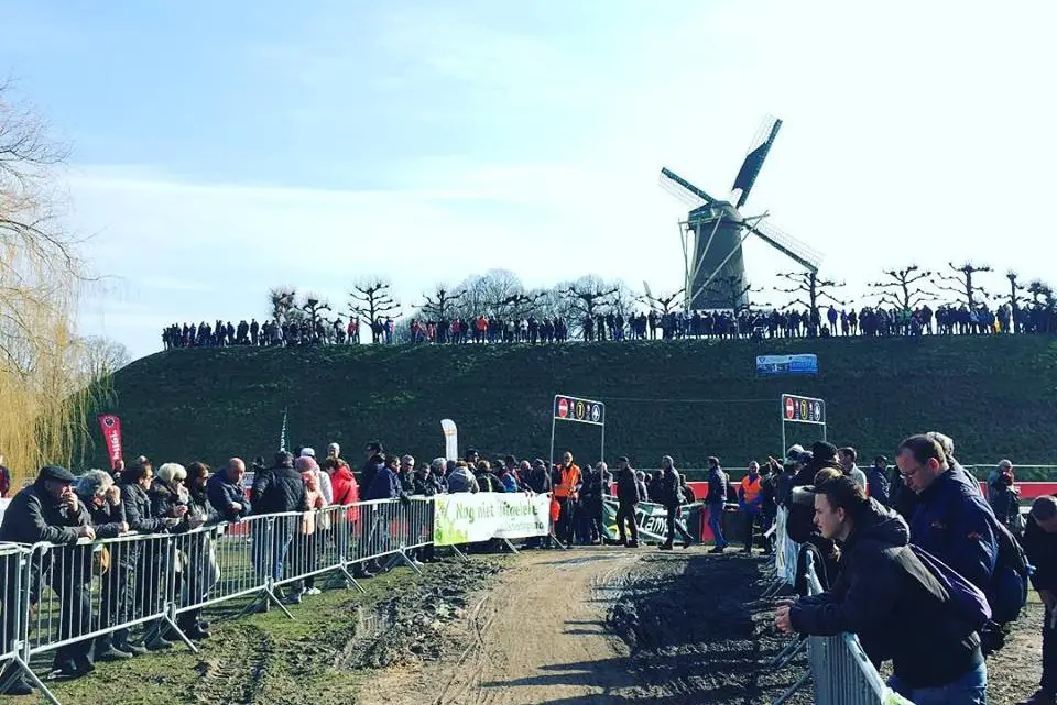 The scene at Brico Cross Hulst. Corey Coogan Cisek rider diary. © Hans van der Maarel / Cyclocross Magazine