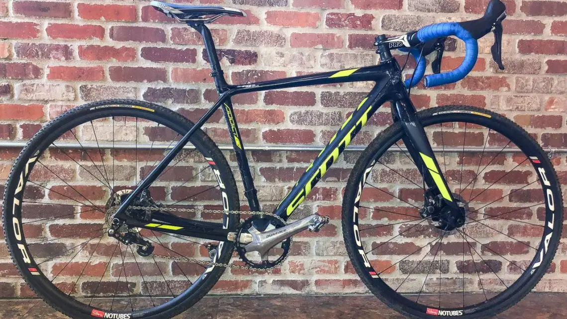 Jake Wells' 2018 Nationals-Winning Singlespeed Scott Addict CX.