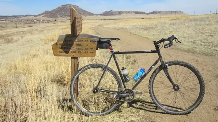 Jon Severson's second Surly Cross Check singlespeed monster cross. photo: courtesy