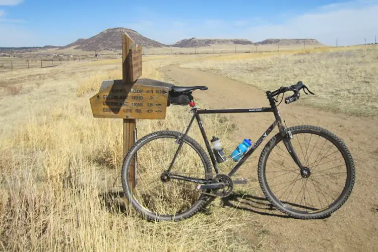 The dirt roads are calling. Jon Severson's second Surly Cross Check singlespeed monster cross. photo: courtesy