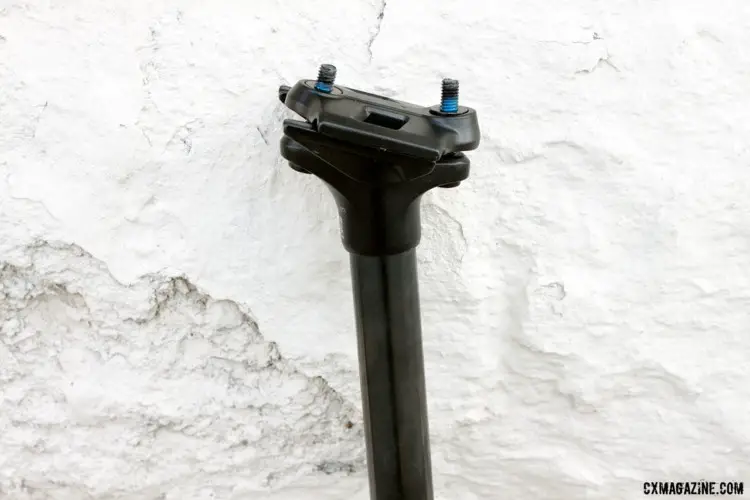 A big improvement for 'crossers over its predecessor, the Rainer, the PNW Pine keeps your seat in place with a two-bolt micro-adjust clamp. © Cyclocross Magazine