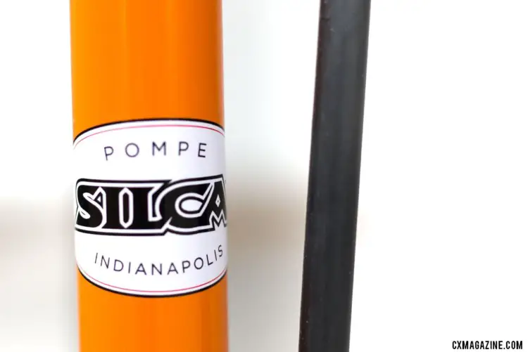 Silca now manufactures its pumps in Indianapolis. Silca Pista floor pump. © Cyclocross Magazine