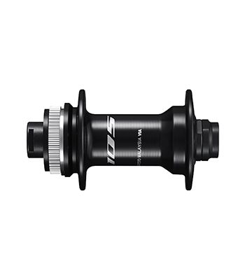 Shimano updated the 12mm front hub for compatibility with the new 140mm rotors. 2018-2019 Shimano 105 R7000 Groupset. photo: Shimano