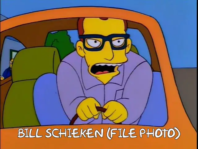 Bill Schieken file photo. photo: frinkiac.com