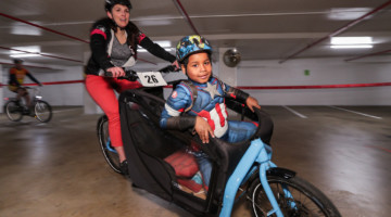 The Free-for-All race brings out bikes of all types. 2018 Crosshairs Garage Races. © Bruce Buckley Photography