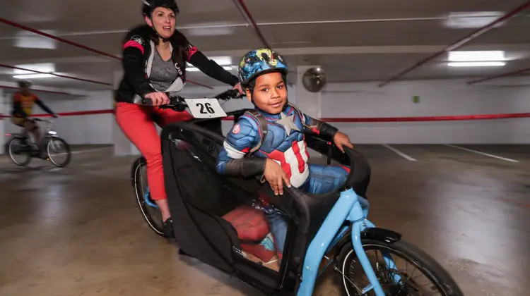 The Free-for-All race brings out bikes of all types. 2018 Crosshairs Garage Races. © Bruce Buckley Photography