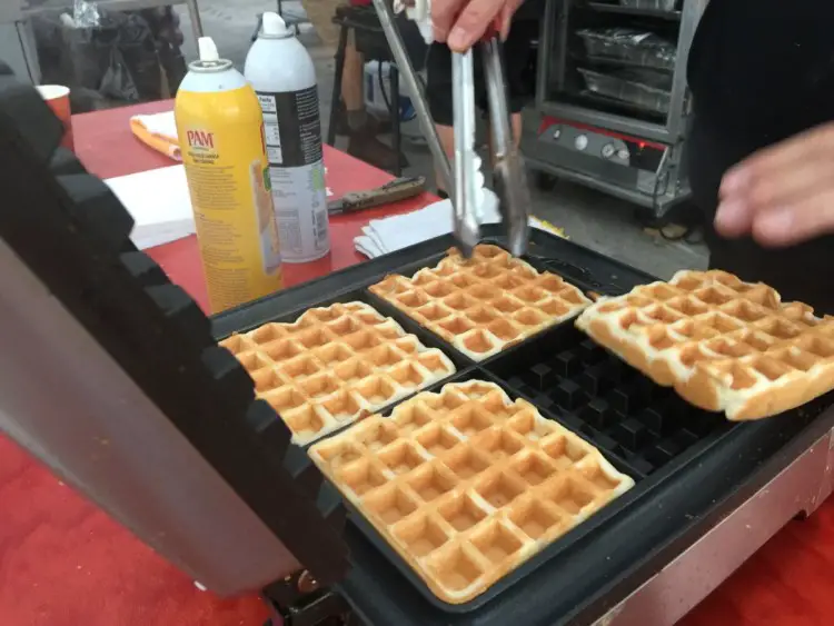 Waffles at the 2018 Belgian Waffle Ride. photo: Bob Fetherston
