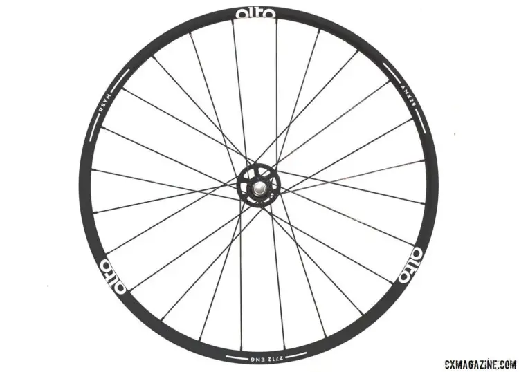 Alto Cycling's alloy AMX29 cyclocross / gravel disc brake wheels. © Cyclocross Magazine