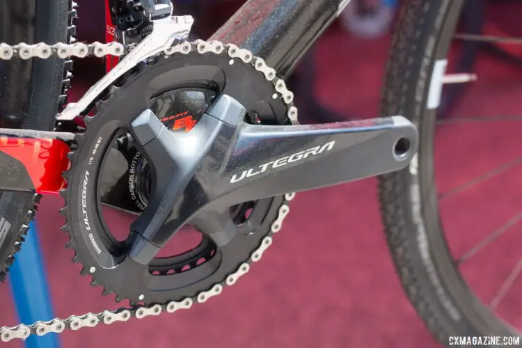 The RX Team comes in a $3,300 Shimano Ultegra build. BH Bikes Carbon RX Team Cyclocross Bike. 2018 Sea Otter Classic. © Cyclocross Magazine