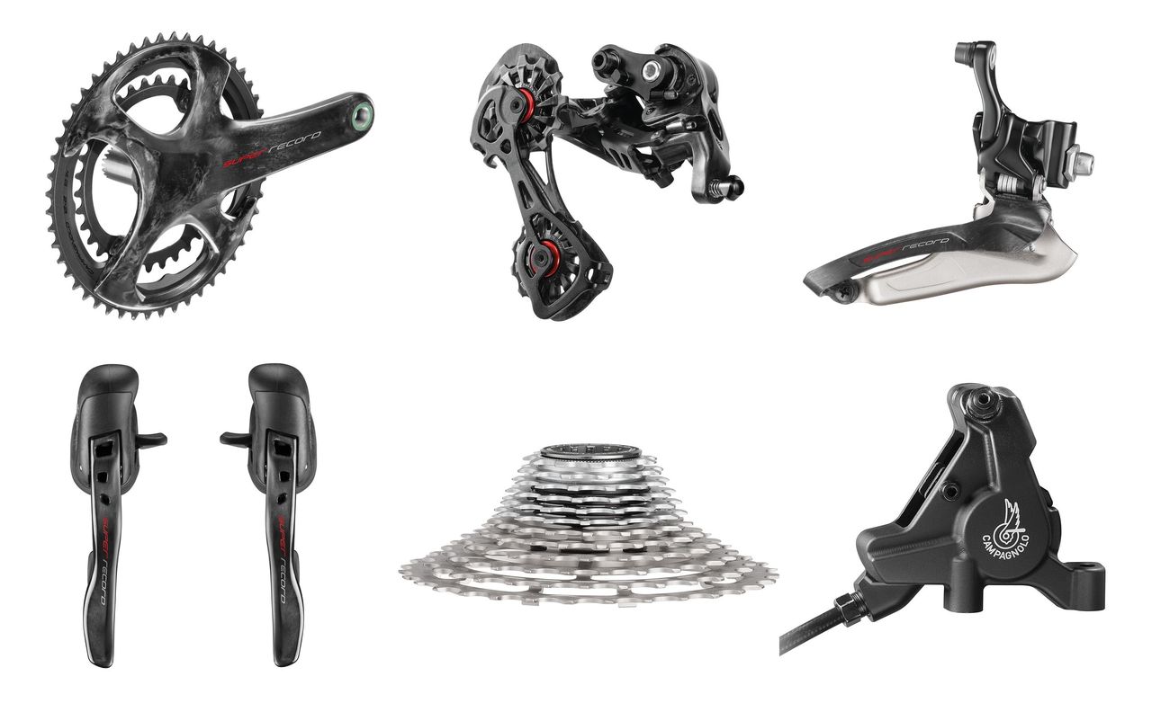 Campagnolo's New 12-Speed Record and Super Record Disc Groupsets