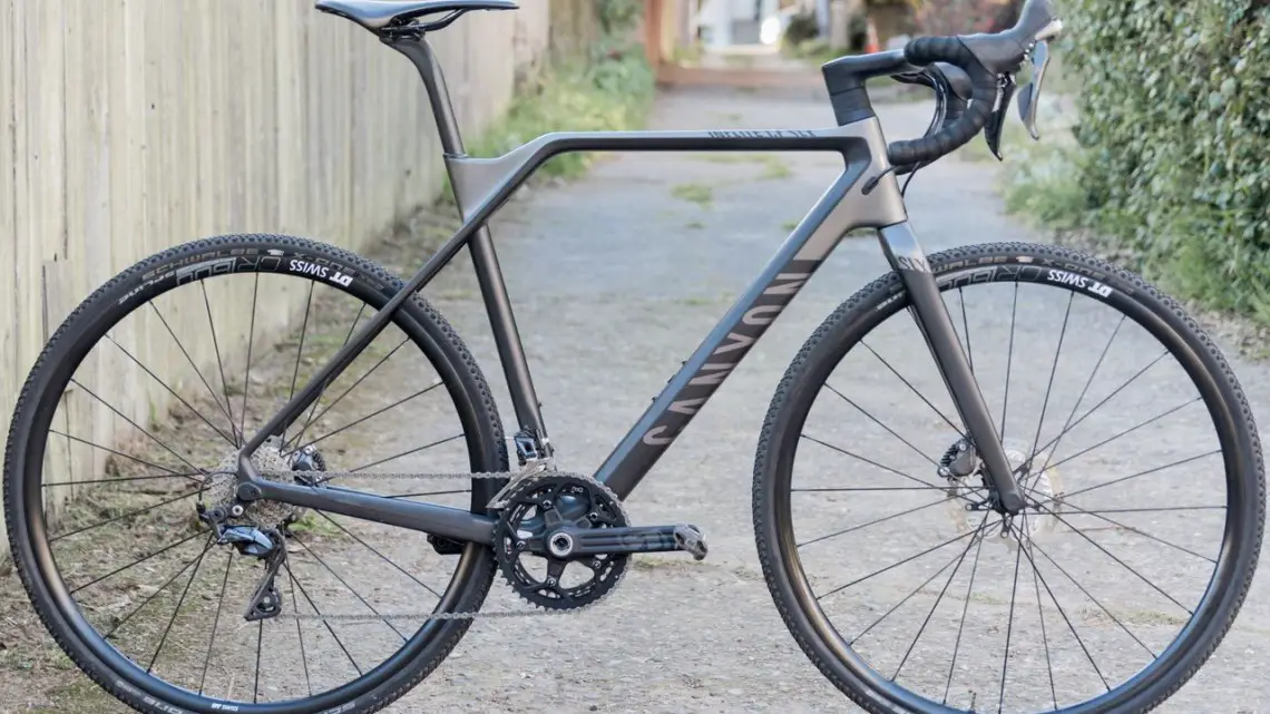 The $3,300 carbon Canyon Inflite CF SLX 9.0 Cyclocross Bike. © C. Lee / Cyclocross Magazine