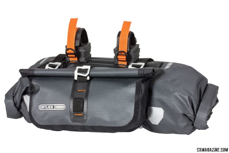 The Accessory Pack also mounts to Ortlieb's bikepacking handlebar bags. Ortlieb Accessory Pack. photo: Ortlieb