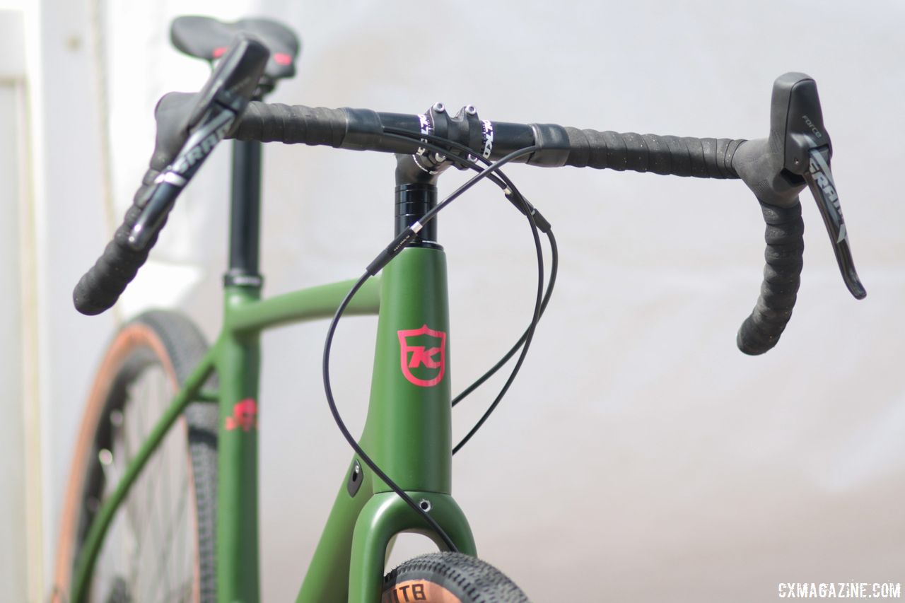 The Libre DL has wide bars and a mount for a front rack signaling