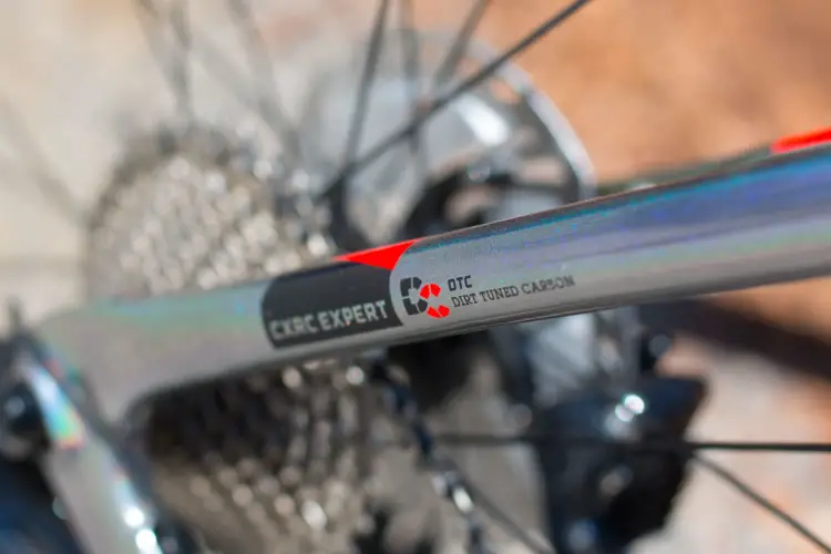 Masi Bikes carbon CXRC Expert brings "Dirt Tuned Carbon" to your local cross course. We're anxious to validate the naming. 2018 Sea Otter Classic cyclocross and gravel new products. © Cyclocross Magazine