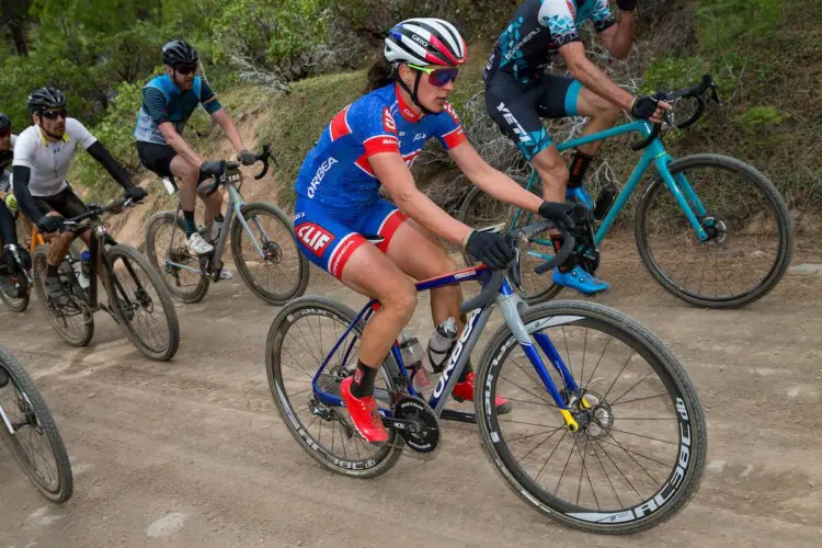 Of course Katerina Nash participated in her hometown race put on by her European racing mate. 2018 Sagan Dirt Fondo. © Jonathan Devich / epicimages.us