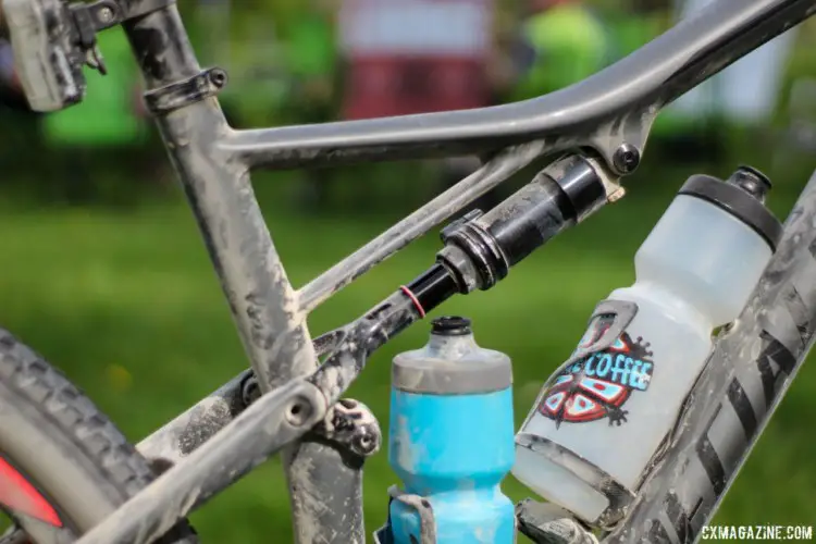 Full suspension for gravel is already here for Rob Chose on his Specialized Epic XC bike. Rob Chose's Almanzo 100 Specialized Epic. © Cyclocross Magazine