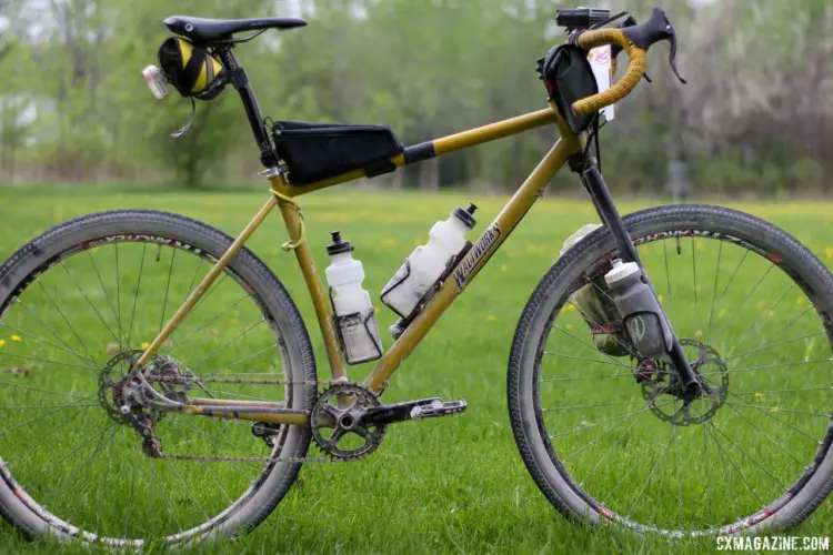 Angus Morison's Almanzo 100 Waltworks Custom Steel 29er Hardtail. © Cyclocross Magazine