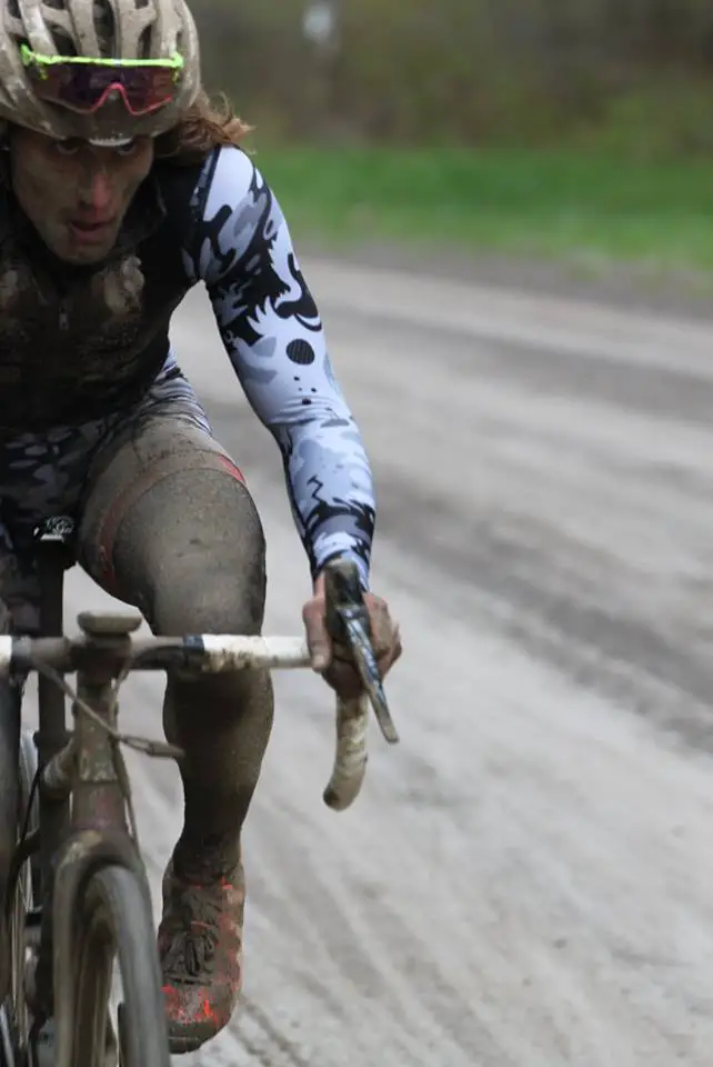 Anthony Clark competed in two of the three races of the series logging a 3rd place at Ossian and a 5th place at Finger Lakes. 2018 Finger Lakes Gravel Grinder. photo: Tony Sylor