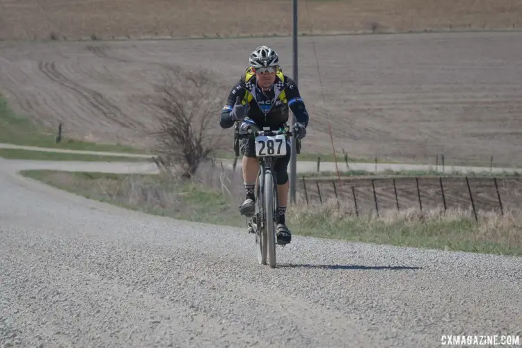 Riders willingly choose to ride 340 miles of gravel and accordingly, carried miles of smiles. 2018 Trans Iowa Gravel Race. © Jon Duke / Cyclocross Magazine