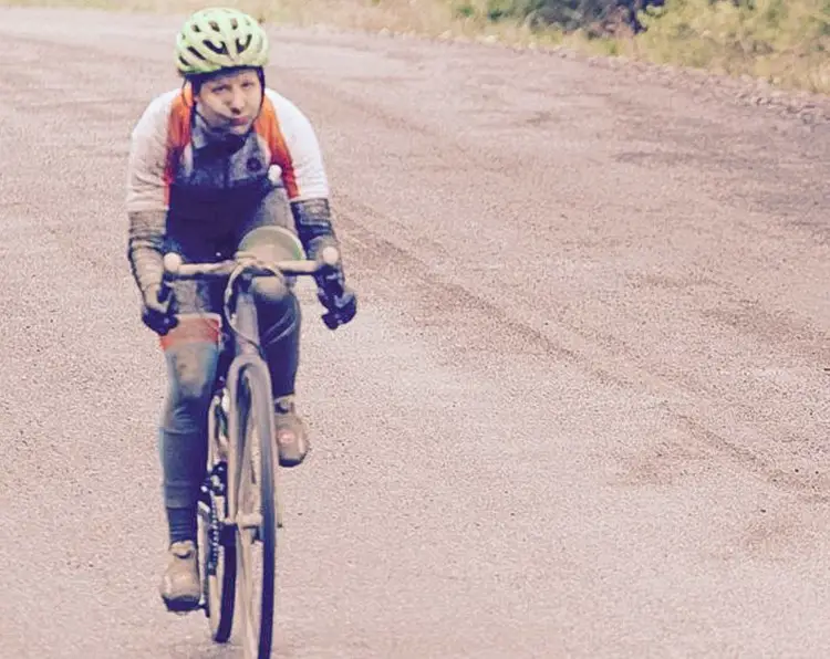 Rachel Andrews of Once Again Racing won the Elite Series with wins in race 1 and 2 and a 3rd place finish in race 3. 2018 Finger Lakes Gravel Grinder. photo: Tony Sylor