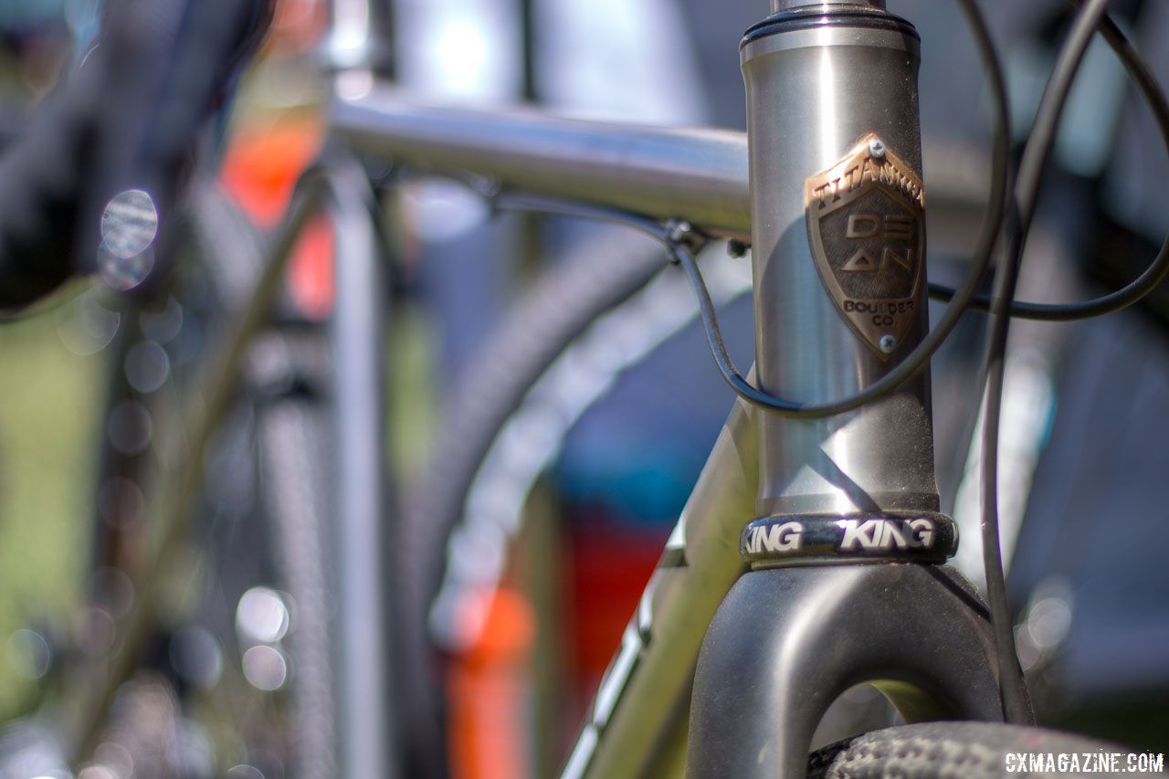 Dean Bikes was showing off this custom gravel bike available for sale