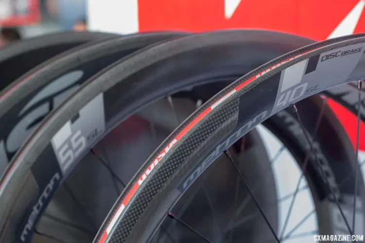 FSA has tweaked its Vision Metron line and unveiled a new 30mm deep Metron 30 SL wheelset. 2018 Sea Otter Classic cyclocross and gravel new products. © Cyclocross Magazine